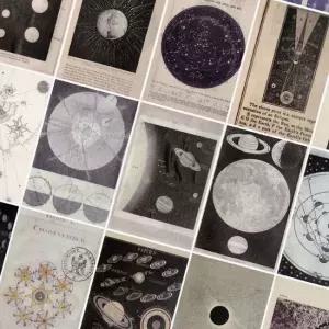 황산지 다꾸 노트 우주 다이어리꾸미기 다이어리데코 다꾸용품 다꾸장식 다꾸노트