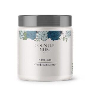 클리어 코트 - 초크 스타일 가구 페인트용 새틴 쉰 탑 코트, 매우 내구성이 뛰어나고 황변을 방지하며 교통량이 많은 가구를 위한 방수 실란트 실내/외 (4온스)