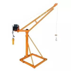 전동윈치 고출력 거치대 전기 기중기 회전 오렌지 호이스트