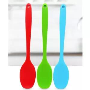 [콩심팥심]실리콘 스파츌라 뒤지게 요리스푼 뒤집개 뒤집게 28cm