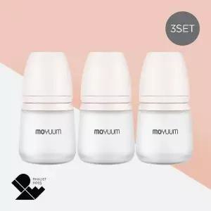 [모윰]프리미엄 실리콘 젖병 160ml 트리플팩