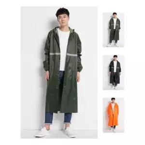 키밍 우비 레인코트 남성 판초우의 비옷 빅사이즈