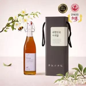 강개상인 때죽꿀 650g) 천연 꿀 지리산 노고단의 계곡 인근에서 채취