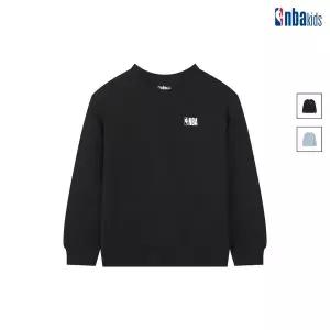 [NBA KIDS](천안아산점)블랙 베이직 크루넥 맨투맨 K261Z1300P_BK(19)