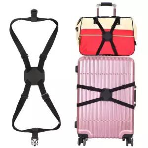 캐리어밴드 십자형 캐리어 여행용 벨트 스트랩 용품 캐리어용품 고정
