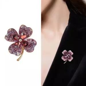 클로바 브로치 여성 가딘 스카프핀 고정옷핀 클립옷핀 옷핀브로치 브로치핀 고정핀