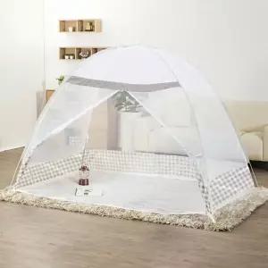 원터치 모기장 침대 가정용 곤충털이