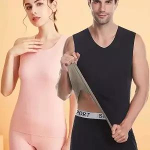 [라일리의류] Rly 피치기모 내복나시 보온 민소매티 남녀공용 이너