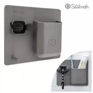 ( )치약 포켓 칫솔 욕실정리 실리바스 0230 면도기걸이