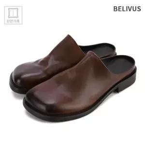 남성블로퍼 가죽 남자블로퍼 빌리버스 남자슬리퍼