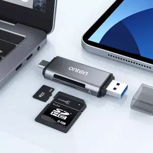 카드리더기 2 in 1 C타입 USB 3.0 TF Micro SD SD