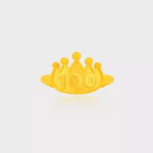 999 순금 24k 왕관 아기 백일 첫 돌 반지 1.875g