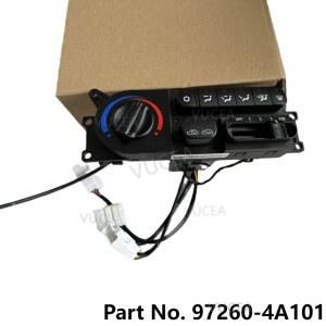 자동차 전면 에어컨 제어판 어셈블리 AC 스위치, 현대 스타렉스 H1 H-1 JAC 리파인 97260-4A101 972604A101