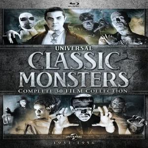 유니버설 클래식 몬스터 30편의 영화 컬렉션 완성