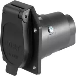 CURT 58150 차량 측 7핀 RV 블레이드 트레일러 배선 하네스 커넥터