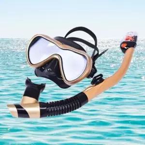 ( )SEALS 아로마 물놀이 스노클링 세트 잠수경 잠수마스크 골드