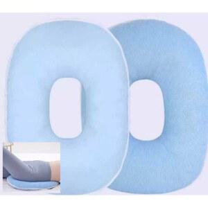 엉덩이 방지 패드 고리뼈 미골 라텍스 라운드 방석 베개 엉덩이뼈