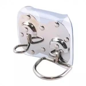 망치걸이 2구 수작업공구 투명