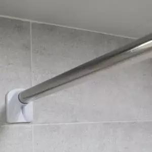 200cm 무타공 압축커텐봉 욕실 행거봉 110 다용도실