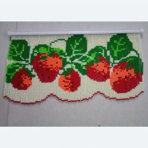 비즈발 만들기 문발 막대 커튼 완성 걸이 공예 장식 2 5일 부자재 족자봉 구슬 테두리형