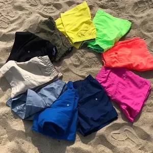 국내 커플 남녀공용 비치 바지 팬츠 보드숏 숏팬츠 쇼츠 3부 반바지 수영복 래쉬가드 남성 반바지 보드숏