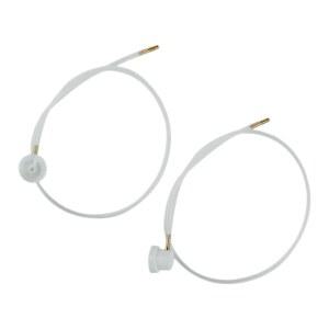 2/4pcs 50cm 유체 필름 360 학위 노즐 연장 호스 4 5mm 에어로졸 캔 스프레이 가정용 가제트에