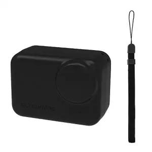 (색상 단일색상)Insta360 GO Ultra 전용 휴대용 보호 케이스 풀커버 안전 수납 스트랩 인스타360 고 울트라