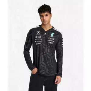 [아디다스] ADIDAS 메르세데스 AMG F1 팀 드라이버 저지 롱슬리브 - 블랙 KF0148 2549496