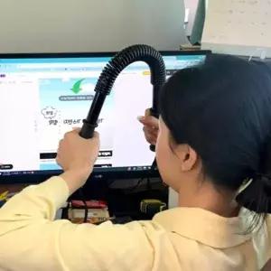 일자형 상체 강화 완력기 가슴 근력 운동기구 홈트레이닝용