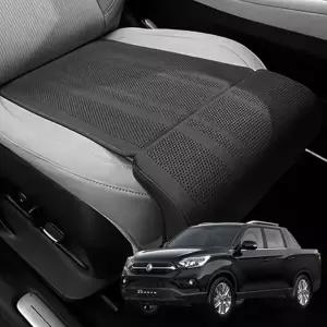 렉스턴스포츠 사계절 연장식 타공 차량용 시트 방석