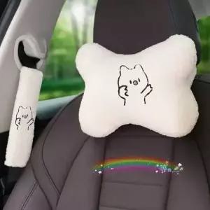 안전벨트커버 자동차 쿠션 차량용목쿠션 목베개