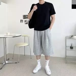 ACC SS1001M 남자 버뮤다 7부 와이드 트레이닝 반바지