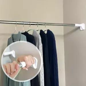 커튼봉 140cm 80 압축봉 행거 압축 못없이