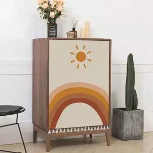 공간 분리 가림막 커튼 실내 인테리어 바란스 커튼 책장가리개