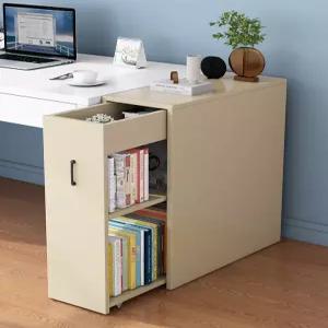 낮은 슬라이딩 책장 보관함 인테리어 슬림 책꽂이