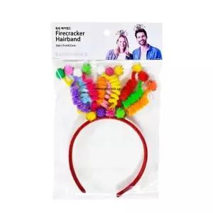 [에이치플러스몰]파티클럽 폭죽 헤어밴드 (BB05) (1개입)