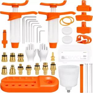 시마노 및 SRAM용 레바이클 브레이크 블리드 키트 MTB 로드 바이크용 유압 200개 이상의 모델과 호환 가능