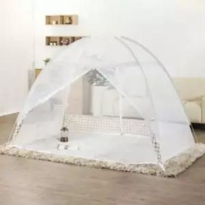 3인용 모기장 텐트 캠핑침대 양문형