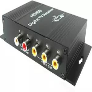 Strpump 자동차 TV ATSC 튜너 리시버 박스 디지털 4 비디오 출력 미국용 안드로이드 스테레오 라디오