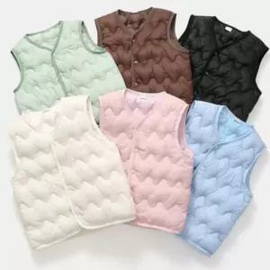 아동 경량 패딩 조끼 패딩조끼 베스트 겨울 보온 다운베스트