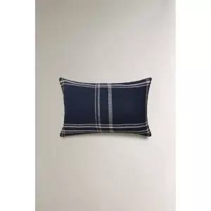 [ZARA] 자라 염색 원사 쿠션 커버 - 블루 3369282