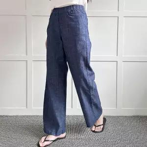 빅사이즈 306 아이스스판통일자청팬츠 DLOP493