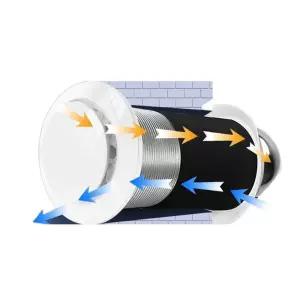 벽부형 전열교환기 양방향 공기 저소음 장치 환기팬