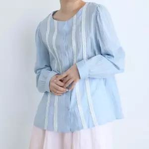 빅사이즈 403 러블리레이스단블라우스 DWBQ836