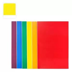 (현진) 596EQB51 단면칼라보드롱 2절 CB-17 노랑/600x900mm 갑(5개입)