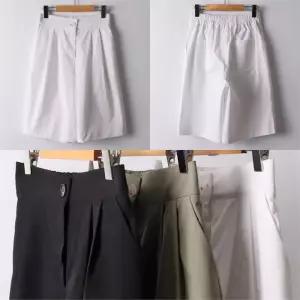 빅사이즈 205 코튼앞주름5부반바지 DPEI609