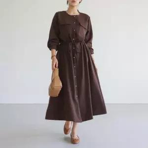 빅사이즈 409 더틸노카라포켓원피스 DWBS765