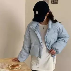 [라일리여성의류] Rly 경량 여성 소프트 숏패딩 겨울패딩 크롭패딩