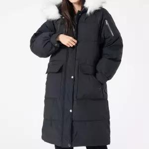 [라일리여성의류] Rly 패딩 롱패딩 뽀얌 패딩조끼 여자 남녀공용자켓