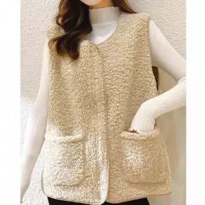 [라일리여성의류] Rly 양털자켓 라운드 겨울패딩 겨울자켓 겨울아우터